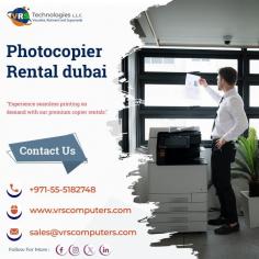Cost-Effective Photocopier Rentals in Dubai

At VRS Technologies LLC, we offer budget-friendly Photocopier Rental Dubai options. Whether you need short-term or long-term rentals, we have flexible options to suit your requirements. Reach out to us at +971-55-5182748 to learn more about our photocopier rental services.

Visit: https://www.vrscomputers.com/computer-rentals/printer-rentals-in-dubai/