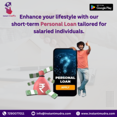 Upgrade your lifestyle with our short-term personal loan for salaried individuals. Quick approval and easy terms!