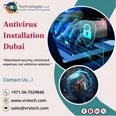Ensure proper antivirus installation by following the software instructions, updating definitions, and regularly scanning your system for threats. VRS Technologies LLC Offers the standard services of Antivirus Installation Dubai. For More info Contact us: +971 56 7029840 Visit us: https://www.vrstech.com/virus-malware-spyware-removal-solutions.html