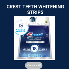 Transform your smile with Crest Teeth Whitening Strips - the top choice for a brighter, whiter smile! Say goodbye to stains and hello to confidence today.
https://thewhitesmiles.com/crest-3d-white-strips/
