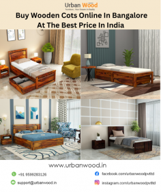 A wooden cot has become a new outfit furniture for most homes mainly due to its irresistible appeal and extraordinary functionality. Why a wooden cot is well-liked by the majority of the masses? The response is simple! It is the definitive modern bed, exceptionally enhances the style statement of a home, and creates a haven of utmost comfort. This bed is finely crafted from solid wood so they are sturdy and long-lasting, and its designs are inspired by the new generation with a classic touch, making a home beautiful with quality comfort and timeless style.

