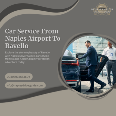 Car Service from Naples Airport to Ravello with English speaking drivers

Our drivers are happy to offer you a private car service from Naples airport to Positano. Naples Drivers And Guides takes care of all your driving needs so you can do the relaxing. As a first-time traveler, you can rest assured that your trip to Naples will leave much impact on you and you will go home with excellent memories. Take advantage of our Car Service From Naples Airport To Ravello and you will avoid the inconvenience associated with public transportation. Reserve a tour today and we will make things easy for you.
