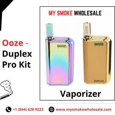Elevate your vaping experience with the Ooze Duplex Pro Kit! This innovative device offers dual functionality, compatibility with various cartridges, adjustable voltage settings, and sleek design for ultimate convenience and satisfaction. Unlock the power of versatility with the Duplex Pro Kit today! visit: mysmokewholesale.com