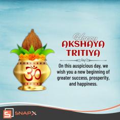 Celebrate the Auspicious Occasion of  Happy Akshaya Tritiya with Our SnapX.Live  App! Wishing You All a Joyous Happy Akshaya Tritiya , Filled with Divine Blessings and Spiritual Bliss! Immerse Yourself in the Serenity and Divine Aura of This Sacred Day with Personalized Posters That Reflect the Spirit of Happy Akshaya Tritiya . Access a diverse collection of Happy Akshaya Tritiya photos, posters, banners, and more on our SnapX.Live  App and let your creativity shine!  