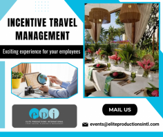 Corporate Incentive Travel Program

Our tailored corporate incentive travel experiences motivate teams with unique destinations, luxury accommodations, and memorable activities, fostering growth and camaraderie. For more information, mail us at events@eliteproductionsintl.com.