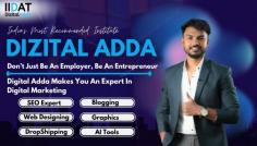 We Are Delhi's Most Ranked Institute For Computer And IT Solution. 30k Learner base under extreme latest technology
 and world class faculty. we Create Immersive Offline and Online Learning Experience from last 7 Years in this Industry. 
DizitalAdda in not Only Creating Best Skilled Manpower for the nation by offering best suitable and most demand courses through its super LMS Module.
 we Focused on Practical and Live Own and Outsourced Projects for the better real time experience for all the students. Our Excellent student portal
 designed by the experts for the better excess for the student at their place too. We are Skilling Students Through Our Learning Module System and Our 
Other Section is act like digital Marketing agency We offered Our services to More then 70 Small and Big Business, Individual and professionals in about
 30 cities of India.
