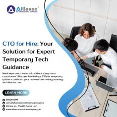 Need expert tech leadership without a long-term commitment? Discover how hiring a CTO for temporary guidance can boost your business's technology strategy and drive success.