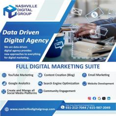 Nashville Digital Group is the Digital Marketing and Advertising Company in USA. We wrork passionately by applying marketing statistics and strategies