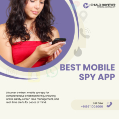 Discover Chyldmonitor, the best mobile spy app for monitoring. Enhance productivity, ensure data security, and support remote work with advanced tracking features.

#mobilespy #spymobileapp #mobilespyapp
