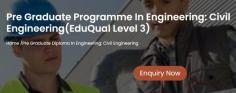 Pre Graduate Programme in Civil Engineering is the professional course for those who wish their Pre Graduate Programme in Civil Engineering to Improve their skills through such an effective skill development programme.