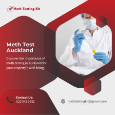 Hire a professional team for a Meth test Auckland at an affordable price

Meth test NZ can be an ideal solution to find out if your property is contaminated. We have used the latest German technology in developing our test kits and we provide professional Meth test Auckland services with fast and accurate results. Order your kit today and enjoy super-fast delivery in Auckland.