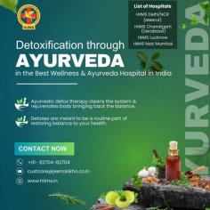 Detoxify your body through Ayurveda in the best Wellness and Ayurveda Hospital in India, HiiMS.

HIIMS, a renowned Wellness and Ayurveda Hospital in North India founded by Acharya Manish Ji, is dedicated to improving the physical well-being of people. Our specialized medical team provides exceptional care facilities, medications, therapies, and nutritious meals, all delivered with the essence of Ayurveda and Panchkarma. With a focus on holistic health, we aim to provide a comprehensive healing experience that nurtures the body, mind, and soul.