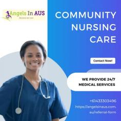 Depending on the kind of disability, participants require various kinds of medical care and attention. The community nursing care NDIS promotes healthy lifestyles and prevents illness. Angels In Aus have Licensed and certified nurses will provide you.