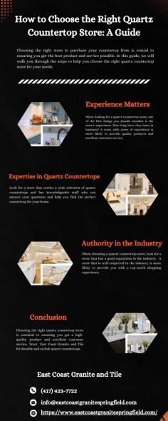 East Coast Granite & Tile is a fabricator and installer of granite, marble, and quartz countertops in Springfield, Missouri. Contact us now at: +14174237722. Visit Here: https://www.eastcoastgranitespringfield.com/