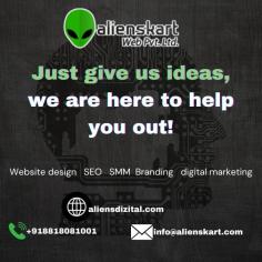 
Web design is another area where Alienskart Web Pvt Ltd excels. Their AI-driven web design solutions focus on creating visually stunning, responsive, and conversion-focused websites that deliver exceptional user experiences across all devices. Whether you need a complete website overhaul or a redesign, their AI experts ensure your online presence is modern, engaging, and optimized for maximum impact.

https://aliensdizital.com/
