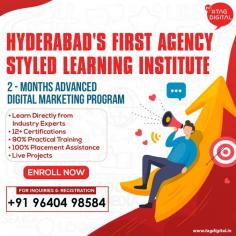 Learn Advance Digital Marketing Course directly from the Industry Experts. We provide online & offline training. Limited seats available. Hurry Up!We offer a digital marketing course that will teach you everything you need to know. You’ll learn how to create a marketing plan, use social media effectively, and much more. Enroll today and start building your online presence!
https://cominds.in/advanced-digital-marketing-course.php