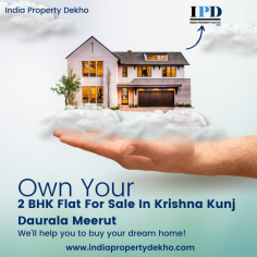 Find, 2 BHK Flat For Sale In Krishna Kunj Daurala Meerut, You can get more details online on indiapropertydekho.com
