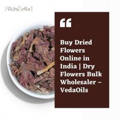 Buy Dried Flowers Online at Lowest Price In India. Use dried flowers for resin decoration, Craft, Jewelry DIY, and Recipes. Order Wholesale Dry Flowers in Bulk Quantity from India's Largest Manufacturer, Supplier. Check Dried Flowers Price per Kg, Fast Shipping Options at VedaOils.
Visit: https://www.vedaoils.com/collections/dried-flowers
