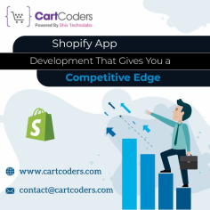 CartCoders is a top-rated Shopify app development company. We understand the unique needs and challenges of online businesses, which is why we offer tailor-made solutions designed to enhance the functionality, performance, and aesthetics of your Shopify store.

Whether you're looking to integrate custom features, optimize the user experience, or streamline your backend processes, our team of expert Shopify app developers has the expertise to deliver results that exceed your expectations.