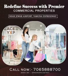 Dreaming of the perfect retail space? ACE YXP offers 500-700 sq ft shops in a prime location near Jewar Airport! 