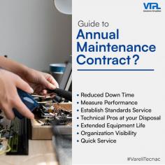 Unplanned downtime is a nightmare for productivity. Keep your systems running smoothly year-round with an annual maintenance contract. An annual maintenance contract provides proactive care to help avoid it. Discover the benefits in our guide.
