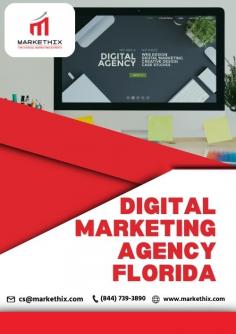 
Digital marketing has emerged as one of the best ways to promote a business’s products and services. Markethix is a digital marketing agency in Florida that specializes in using online platforms to promote a business. This helps increase their visibility, engagement, and conversions. We offer a range of services, such as website design, search engine optimization (SEO), social media marketing (SMM), PPC advertising, and more. 

