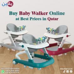Looking to buy baby walker online at the best prices in Qatar? Visit Yaqeen Trading for a wide selection of high-quality baby walkers designed to support your little one's first steps. Our collection features safe, durable, and fun walkers from top brands, ensuring your baby has the best start in their walking journey. Shop now at YaqeenTrading.com and enjoy great deals, fast delivery, and excellent customer service. Give your baby the gift of mobility and confidence with Buy Baby Walker Online at Best Prices in Qatar from Yaqeentrading.  Baby Walkers: Buy Baby Walker online at best prices in Qatar at Yaqeentrading.com. Help your child take their first steps with a baby walker.
	QAR: 139
	Color: Gray-Blue, Gray-Red, Gray-White
	Material: Plastic
	Capacity: 15 kg
	Light & Music: Yes
	Wheels: 6
	Age Group: 6 to 24 Months

Buy Now at: https://yaqeentrading.com/buy-baby-walker-online-at-best-prices-in-qatar/

DM on WhatsApp: +97430104453
