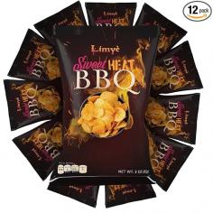 Introducing the mouthwatering Sweet Heat BBQ Potato Chips by Limyè! Each 3oz bag is packed with flavor that will satisfy your snacking cravings. With only 150 calories per serving, you can enjoy these delicious chips guilt-free.

See more: https://www.amazon.com/dp/B0CPC1VX5S?ref=myi_title_dp&th=1
