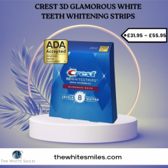 Wish your toothpaste was 25 times better at removing years of stain buildups so you could have the amazing smile you deserve? Not only is Crest 3D Glamorous Whitening Strips 25 times better, it has a non-slip grip which ensures your smile gets the professional targeted help it needs for the entire treatment.

