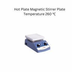 Labnic Hot Plate Magnetic Stirrer features a durable anti-corrosion ceramic plate with a low workspace. 
It offers a temperature range of 0 to 280 °C within a speed range of 50 to 1500 rpm. The Hot Plate Magnetic Stirrer 
offers a temperature range up to 260 °C and a speed range from 50 to 1500 rpm. 