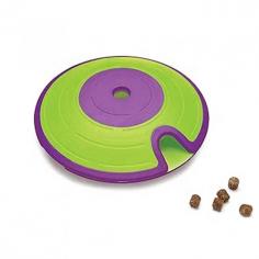 Outward Hound Nina Ottosson Dog Treat Maze: This tap-and-flip toy works to keep dogs engaged and entertained in a new and exciting ways. Shop now at VetSupply.
