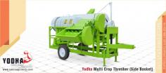 Yodha Multi Crop Thresher Side Basket Manufacturers Exporters Wholesale Suppliers in India Ludhiana Punjab Web: https://www.saecoagrotech.com Mobile: +91-7087222588, +91-7087222188
