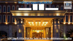 If you search for a, 1247 Sq.ft Villa Plot for Sale in Goa by Abhinandan Lodha, You can get more details online on indiapropertydekho.com, Buy property of your choice