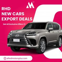 Get RHD Cars for Best Deals

Select from the exclusive range of high-quality right-hand drive cars in Dubai. Explore our website and get your dream vehicle delivered to your doorstep at the best prices. Send us an email at info@alliedmotorsplus.com for more details.