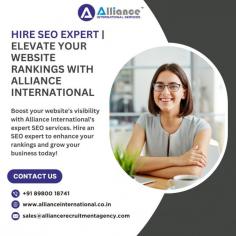 Boost your website's visibility with Alliance International's expert SEO services. Hire an SEO expert to enhance your rankings and grow your business today! For more information, visit: www.allianceinternational.co.in/hire-seo-expert.