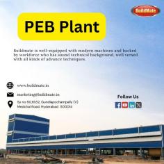 Buildmate offers top-notch PEB (Pre-Engineered Building) Plants, perfect for efficient construction projects. Our PEB Plants are designed to save time and money while providing durability and flexibility. Ideal for warehouses, factories, and commercial buildings, they ensure reliable and easy construction. Trust Buildmate for your PEB Plant needs and enjoy seamless engineering solutions.