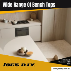 Joe's D.I.Y has 40 years of comprehensive experience in customising kitchen cabinets with professional CNC routing and cutting machines.

