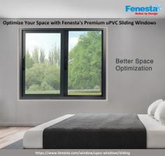 Transform your home with Fenesta's space-saving uPVC sliding windows. These sleek, modern windows maximize natural light, provide excellent ventilation, and offer smooth, effortless operation. Ideal for any room, they enhance both aesthetics and functionality while ensuring energy efficiency and durability. Upgrade to Fenesta's uPVC sliding windows for a stylish, practical solution to optimize your living space. Visit https://www.fenesta.com/window/upvc-windows/sliding