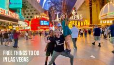 Looking for free things to do in Las Vegas? Check out the Bellagio Fountains, explore the Fremont Street Experience, and visit the iconic Welcome to Las Vegas sign. Enjoy the city's top attractions without spending a dime! 