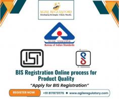 A BIS (Bureau of Indian Standards) Registration certifies product compliance with Indian safety standards. To navigate this complex process, an Agile Regulatory Consultant can provide expert guidance, ensuring timely and efficient certification, thereby facilitating smoother market entry and regulatory adherence. To know more visit https://www.agileregulatory.com/service/bureau-of-indian-standard-bis-registration