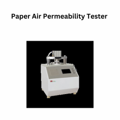 Labmate paper air permeability tester uses advanced technology for measuring material air permeability. It's fully automated with a microcomputer, offering quick results in your chosen units. Features include a 0-2500 ml/min measurement range and 0.05-6 kPa pressure difference range. Equipped with an LCD screen and micro-printer, it provides fast, clear printing.