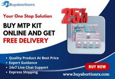 Buy mtp kit online and get out of an unwanted pregnancy with ease. Our mtp kit provides safe and discreet solution from the convenience of your home. Get the benefits like fast shipping, 24x7 live chat support, and affordable prices with an addon of free shipping. Make your purchase now!

Visit Now: https://www.buyabortionrx.com/mtp-kit