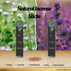 Discover the calming and aromatic benefits of top natural incense sticks online. Perfect for meditation, relaxation, or simply creating a serene ambiance in your home. Our online store offers a wide variety of scents, each crafted from natural ingredients to ensure a pure and soothing experience. Browse our collection and find your favorite fragrance today. Order now for fast and convenient delivery!