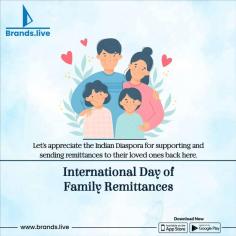 Explore our Exclusive Collection for International Day of Family Remittances on Brands.live! 