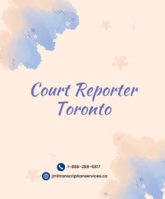 In the bustling city of Toronto, where the legal system is as diverse and dynamic as its population, the role of a court reporter is crucial. These unsung heroes of the courtroom play a vital part in maintaining the integrity of the judicial process.

https://jmltranscriptionservices.ca/professional-court-reporters-toronto/