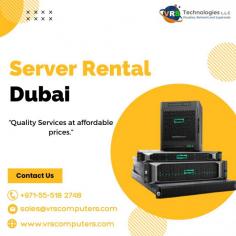 Is Server Rental in Dubai Right for You?

Is server rental in Dubai the right choice for your business? VRS Technologies LLC provides flexible and affordable server rental services, designed to meet your unique IT demands. Call +971-55-5182748 to learn more about our Server Rental Dubai services.

Visit: https://www.vrscomputers.com/computer-rentals/reliable-server-maintenance-and-rental-in-dubai/