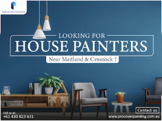 Looking for reliable house painters near Cessnock, Australia? Your search ends here! Our expert team at Procover Painting offers professional painting services tailored to your needs. Procover Painting serves at Newcastle, Port Stephens, Maitland, and Lake Macquarie. Whether you need interior or exterior painting, we deliver exceptional results with meticulous attention to detail. Contact us today for a free estimate and let us transform your home with our trusted painting expertise.
https://maps.app.goo.gl/Nj8mZkEDPkp8dQ7S7