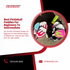 Find the Perfect Pickleball Paddles for Beginners to Intermediate Players on Wowlly.com


Upgrade your game with the Best Pickleball Paddles for Beginners to Intermediate players, available at Wowlly.com. Discover versatile options that cater to your skill level, ensuring a smooth transition as you advance in your pickleball skills.