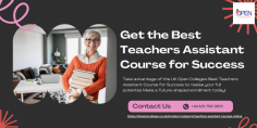 Achieve your educational career goals with the top-rated Teachers Assistant Course at UK Open College. Our comprehensive curriculum equips you with the necessary skills and knowledge to support teachers and students effectively. Enjoy the flexibility of online learning and expert guidance from experienced educators. Join a community of dedicated learners and advance your career in education. Enroll in the UK Open College Teachers Assistant Course now and get started!





