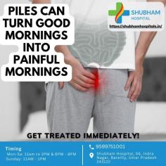 At Shubham Hospitals, find the best piles surgeon in Bareilly for effective and personalized treatment of hemorrhoids. Experience expert care and advanced surgical solutions tailored to your needs, ensuring relief and comfort.